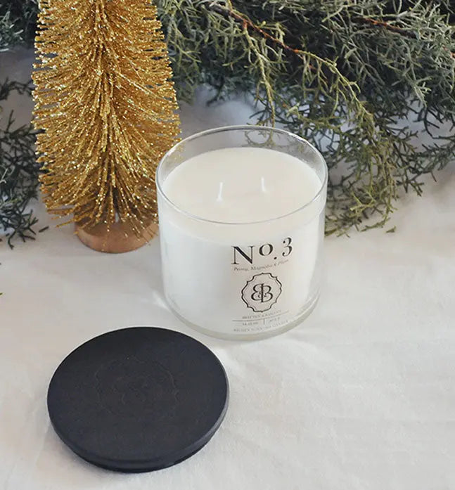 No 3 Peony, Orange Blossom & Vetiver, Two Wick 14.25 oz Scented Candle