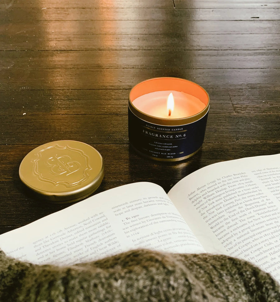 Month-to-Month luxury candle subscription, two candles a month